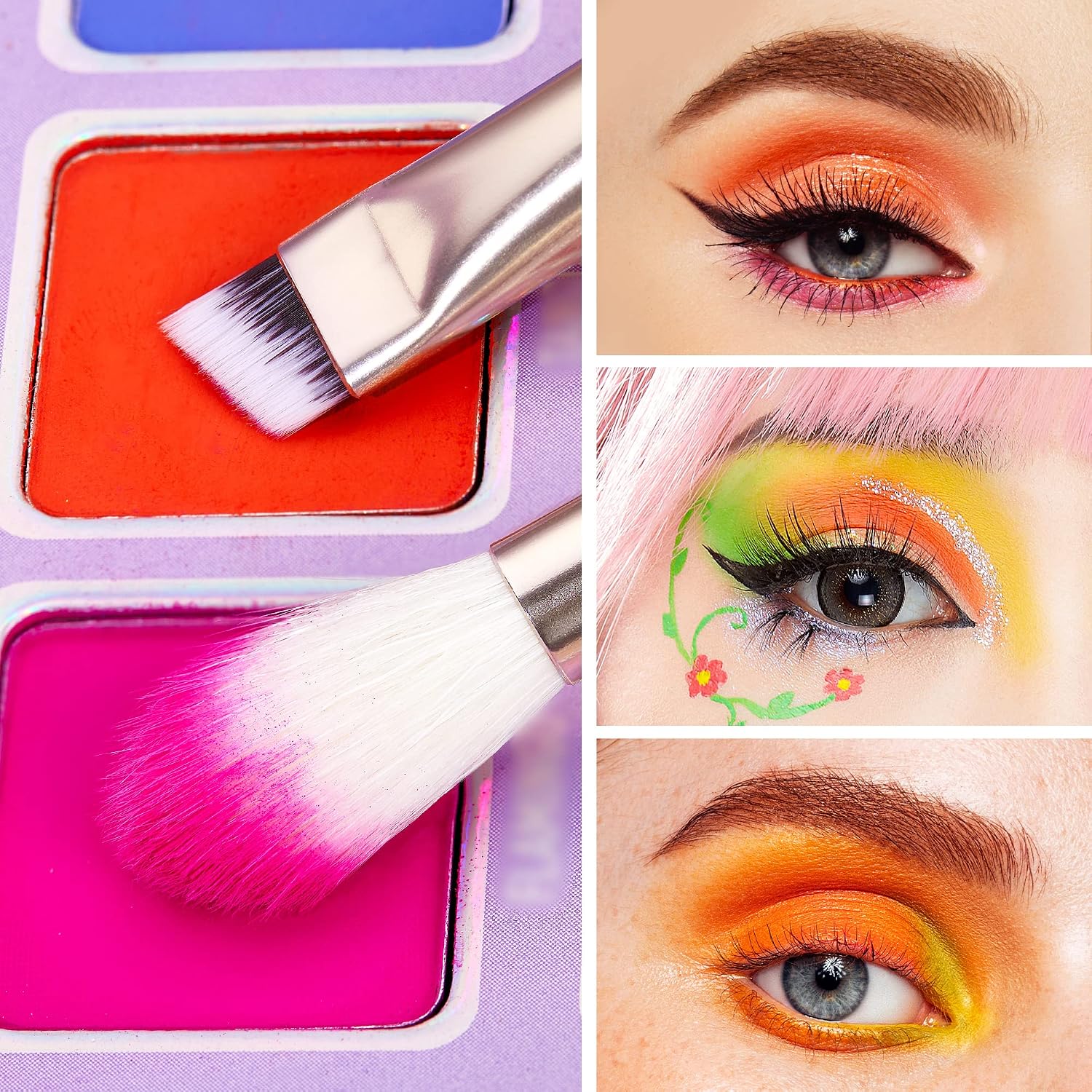 Thumbnail 3 de Jessup lot de 25 pinceaux de maquillage professionnels en poils synthétiques T290