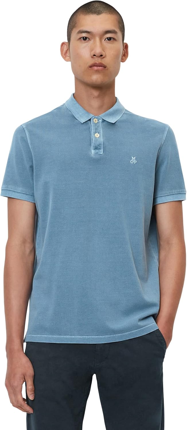 Thumbnail 1 de Marc O’Polo Herren T-Shirt mit Polokragen B21223053092 (1er Pack)