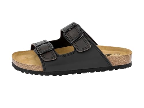 Thumbnail 1 de Lico BIOLINE MAN SOFT Pantoletten Herren Schwarz/Braun – Größe 40 EU