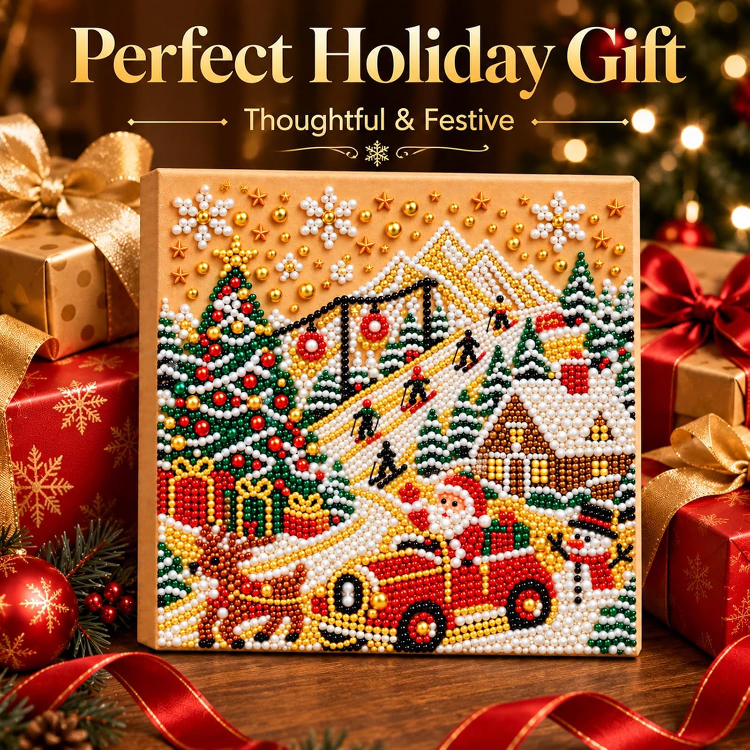 Thumbnail 6 de Diamond and Pearl Art Kit, 10 x 10 in