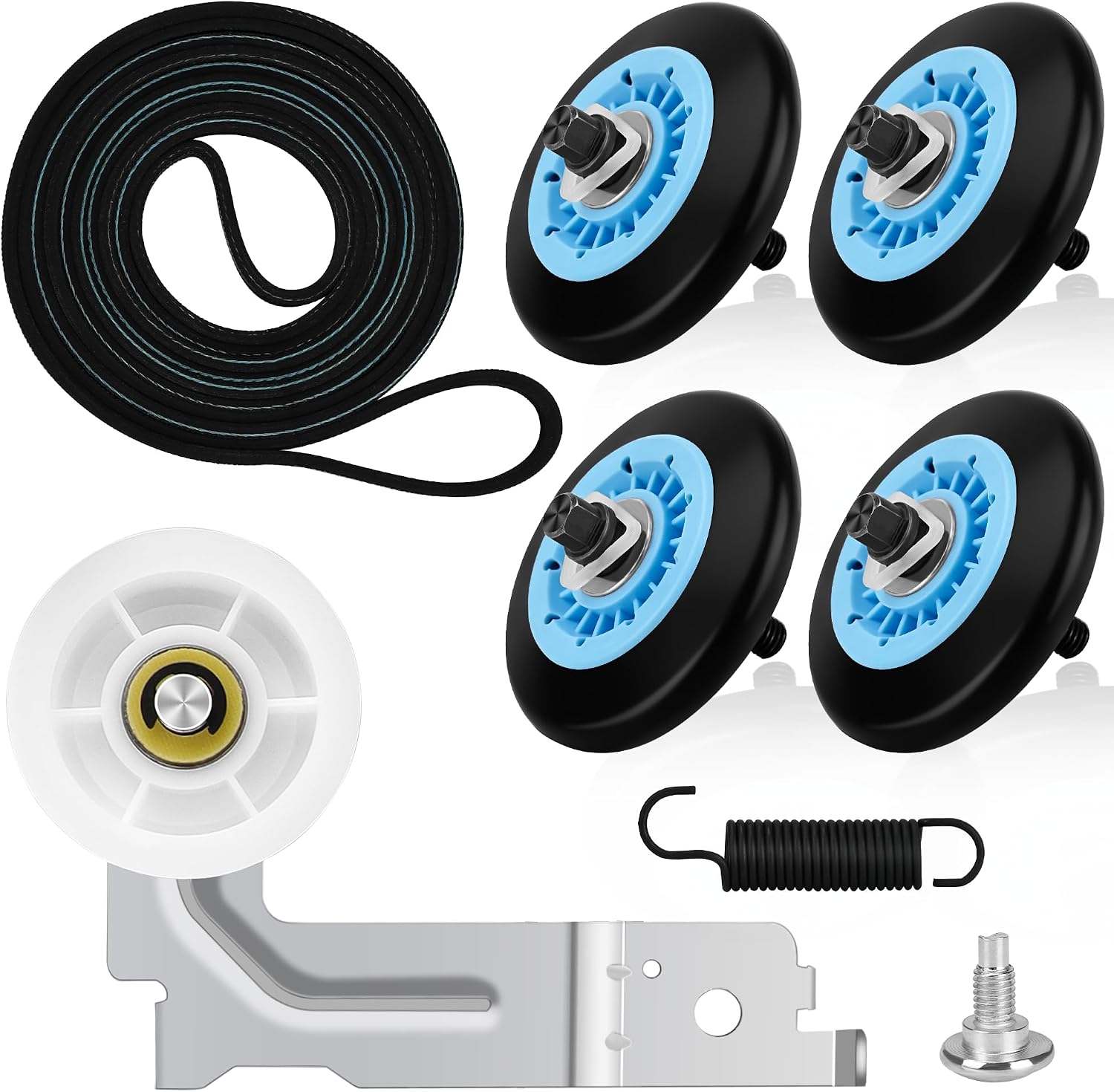 Detalle de NISHCON DC97-16782A Dryer Roller Replacement Kit with Belt and Idler Pulley