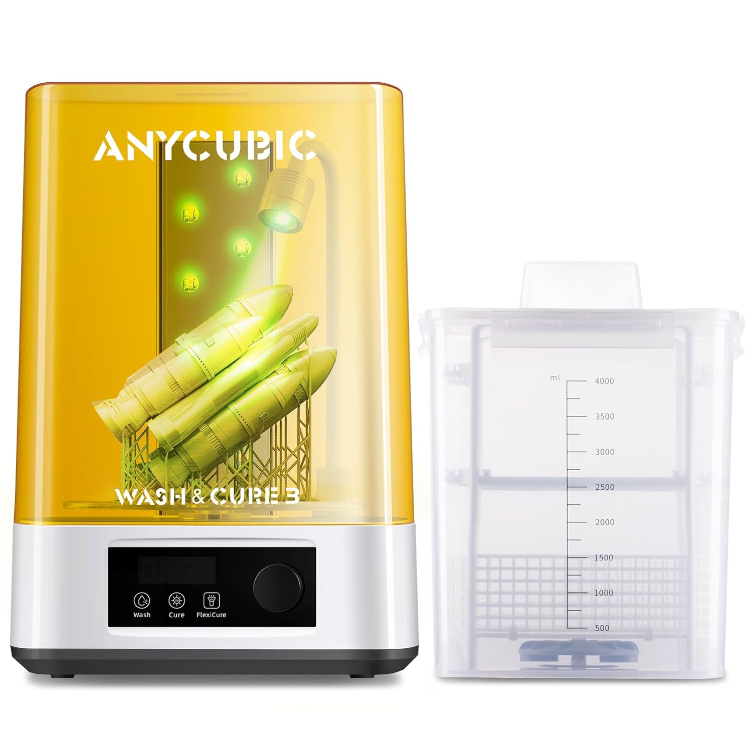 Detalle de ANYCUBIC Wash and Cure Station 4 L