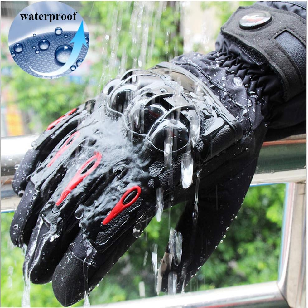 Detalle 2 de RunSnail 2KP Guanti da Moto invernali M