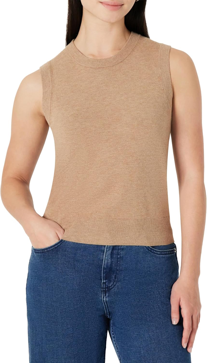 Thumbnail 6 de Amazon Essentials Women's Regular-Fit Crew Neck Knitted Vest