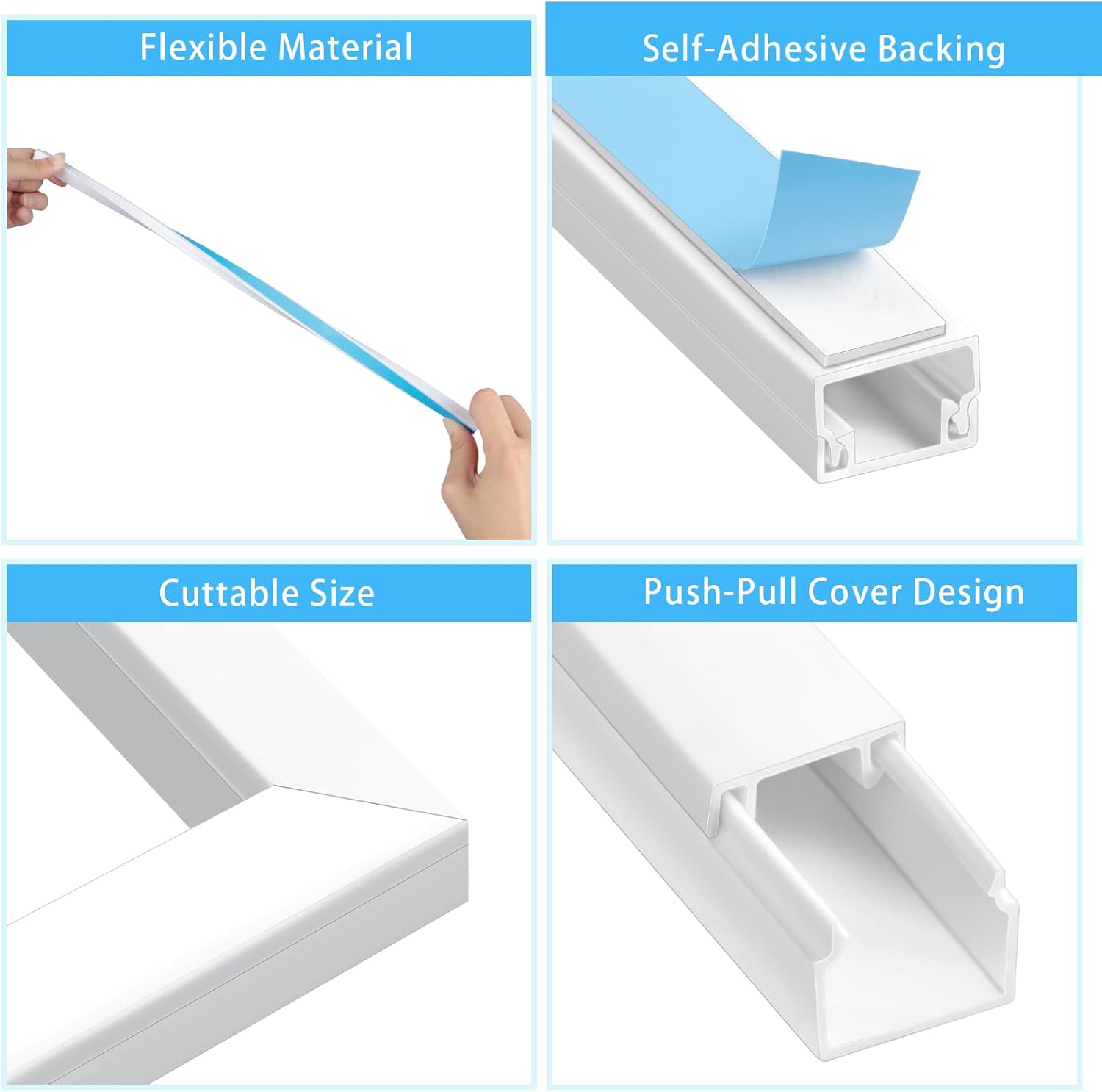 Thumbnail 2 de AiQInu Canaletas para cableado 4 m