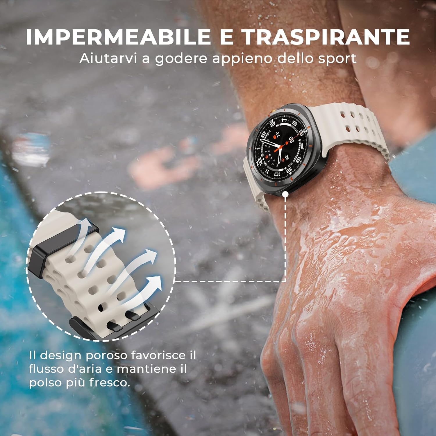Thumbnail 5 de NotoCity Correa de Silicona para Samsung Galaxy Watch Ultra