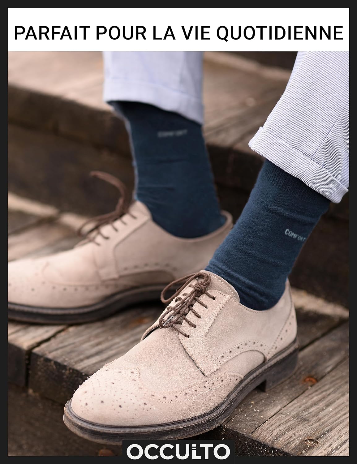Detalle 1 de Occulto Philipp Chaussettes sans Elastique