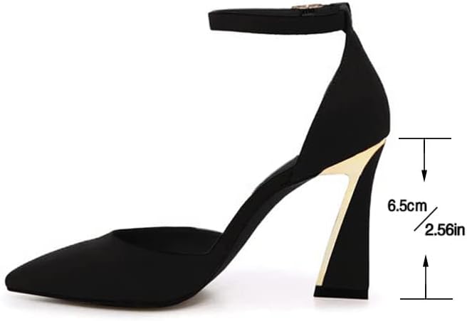 Detalle de Juliet Holy Women's Pumps with Buckle Ankle Strap
