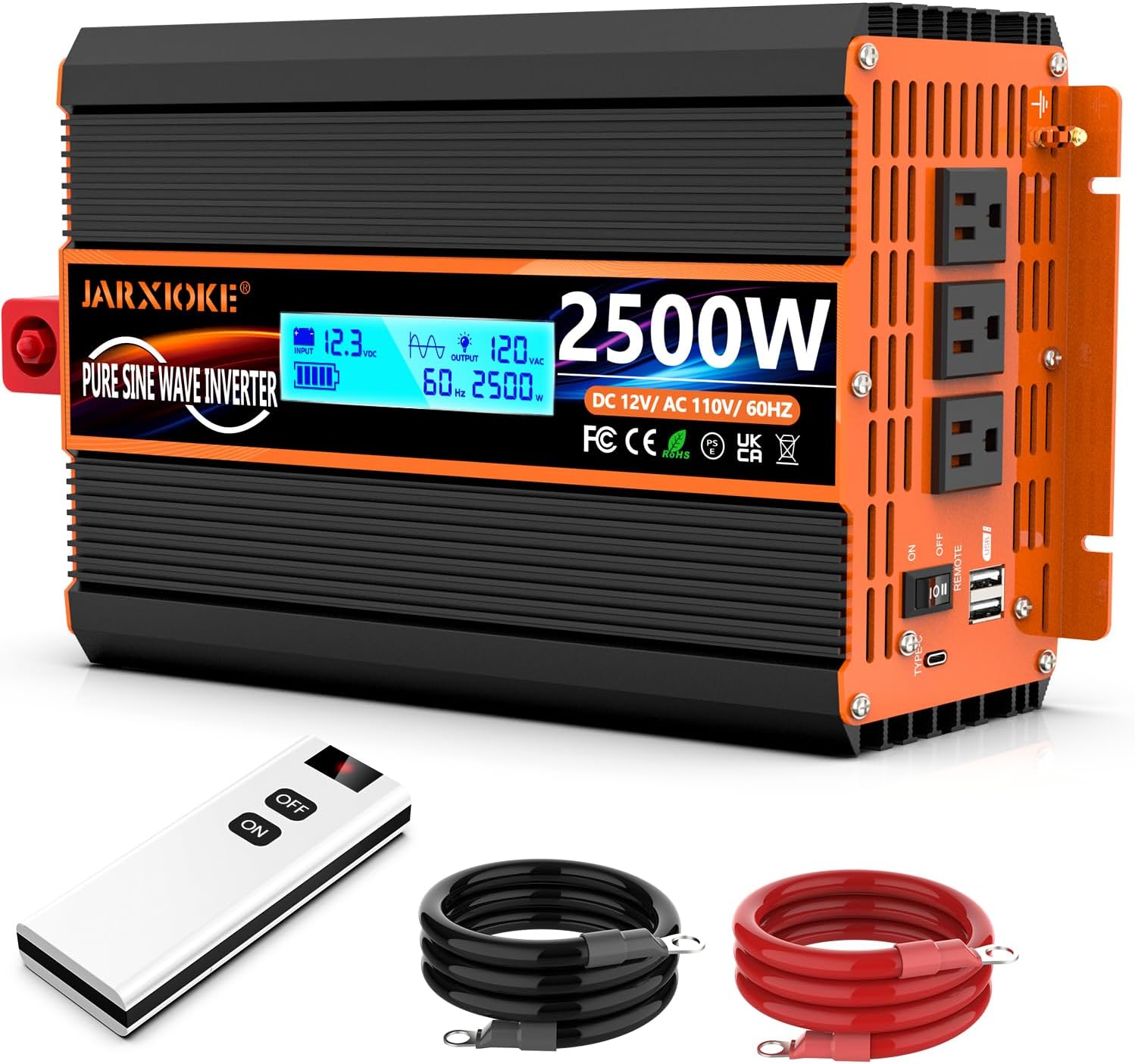 Thumbnail 6 de JARXIOKE 4000W Pure Sine Wave Inverter