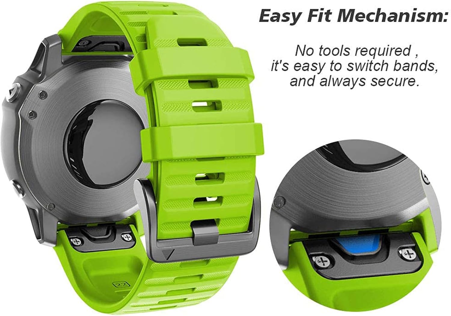 Thumbnail 2 de NotoCity Bracelet 22 mm pour Garmin et montres compatibles: confort et look personnalisé