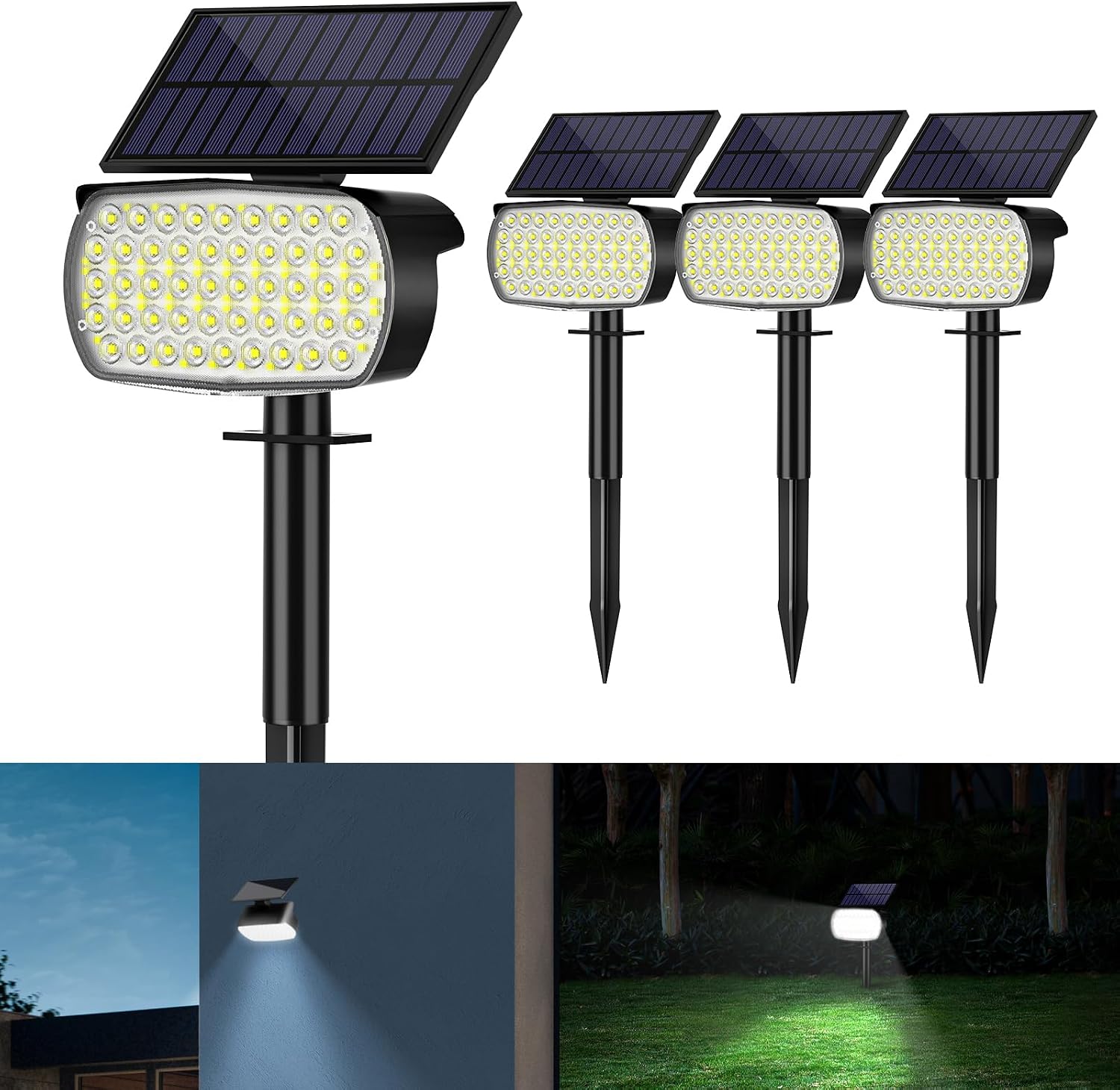 Detalle de Solar Lights for Outdoors 108 LED
