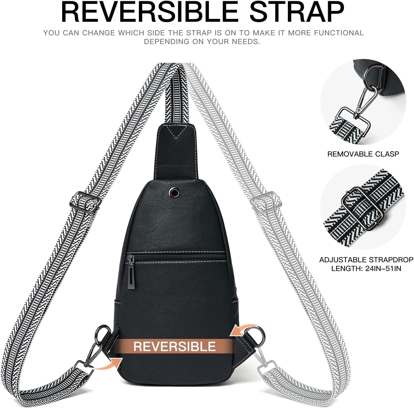 Thumbnail 6 de LATMAP Sling Bag Women 7L: Versatile Crossbody for Daily Use