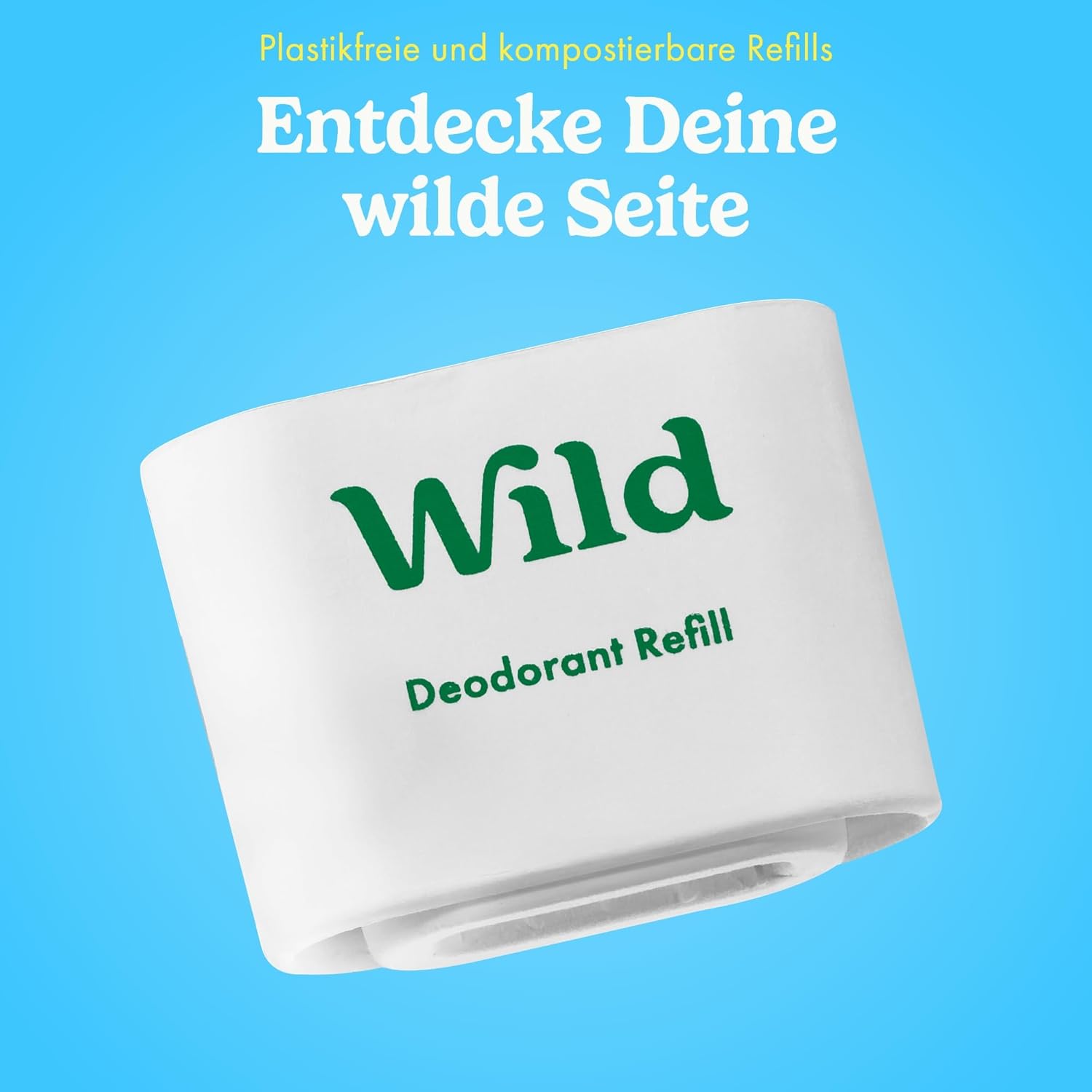 Thumbnail 5 de Wild Nachfüllbares Deo – Coconut & Vanilla 3er-Pack (40 g × 3) – vegan, aluminium Salzfrei, plastikfrei, lang anhaltender Schutz