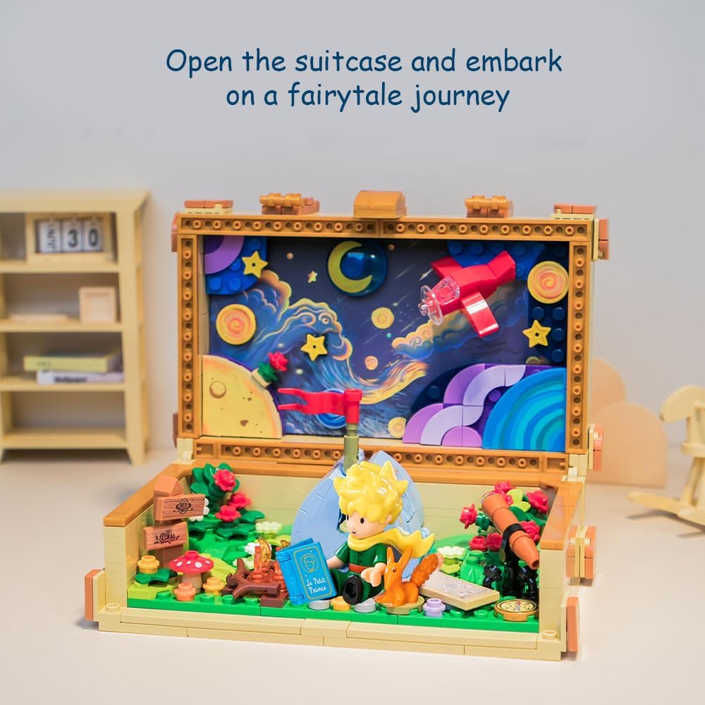 Detalle de PANTASY The Little Prince Suitcase Building Set