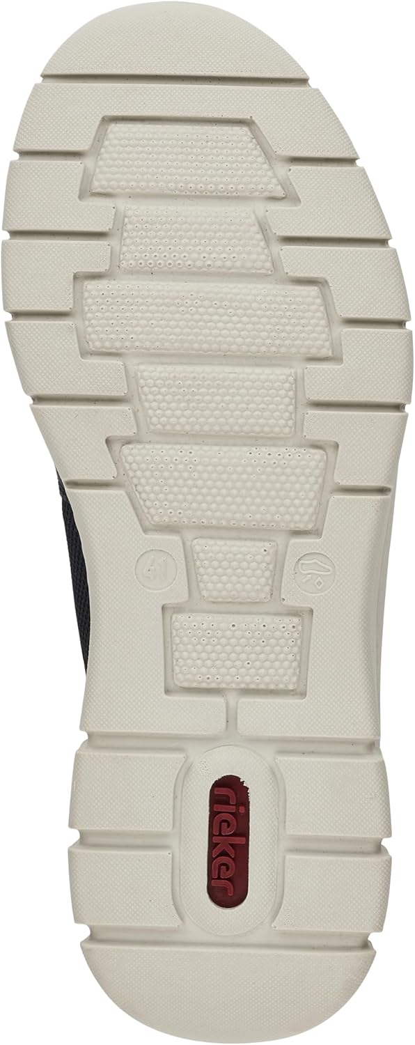 Detalle 2 de Rieker Slipper Blau – leichte Alltagsschuhe mit flexiblem Einstieg