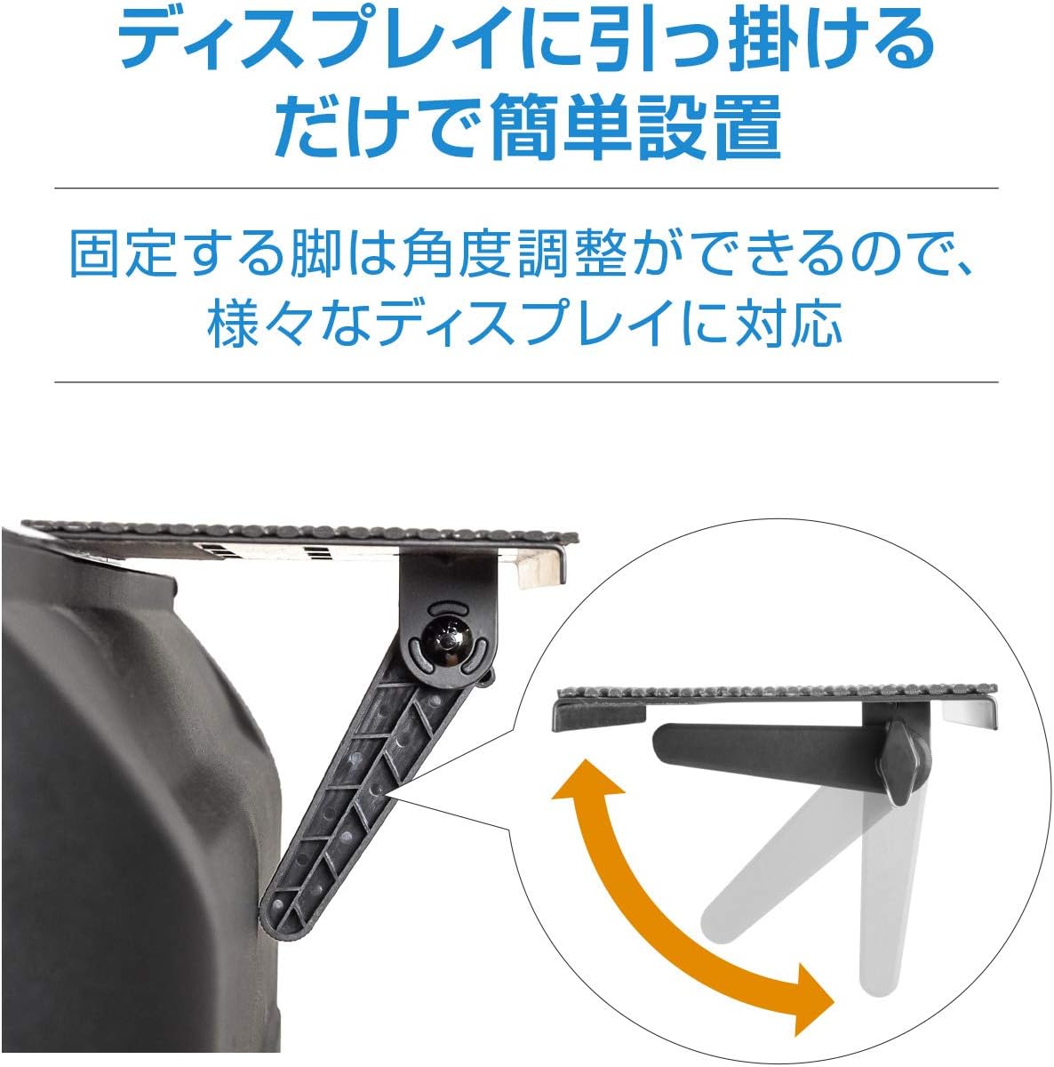 Detalle de グリーンハウス GH-DTBA01 テレビ上ラック 工具不要・耐荷重6kg・天板幅30cm