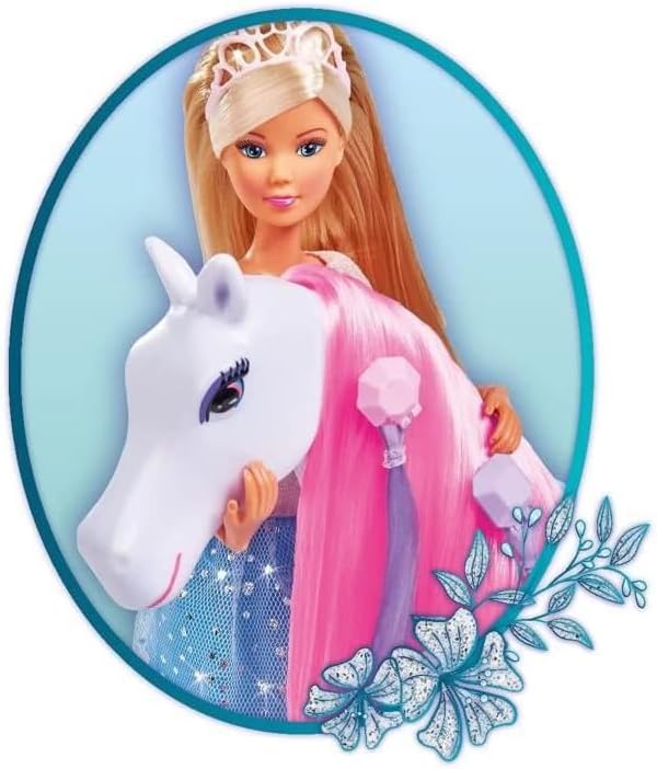 Detalle 2 de STEFFI LOVE 105733519 Riding Princess – lalka z koniem i akcesoriami