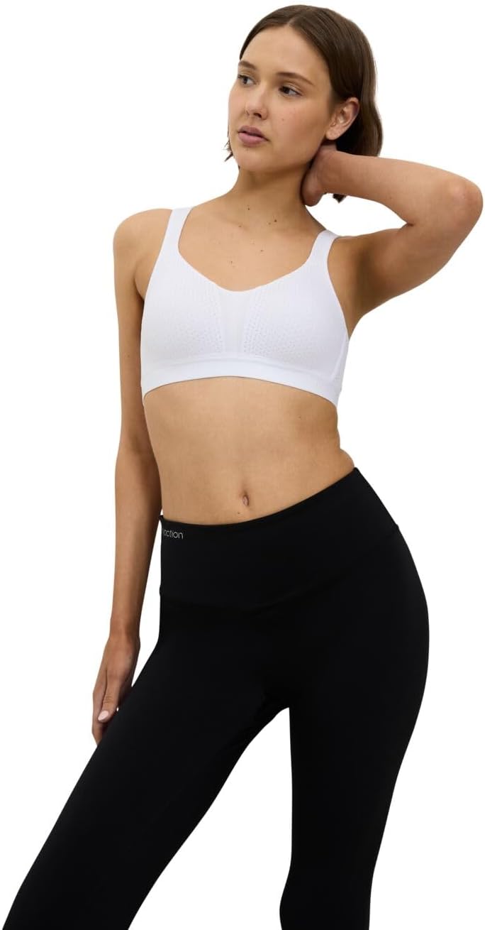 Detalle de Triumph Triaction Energy Lite – Soutien-gorge de sport sans armatures (blanc, 85C)