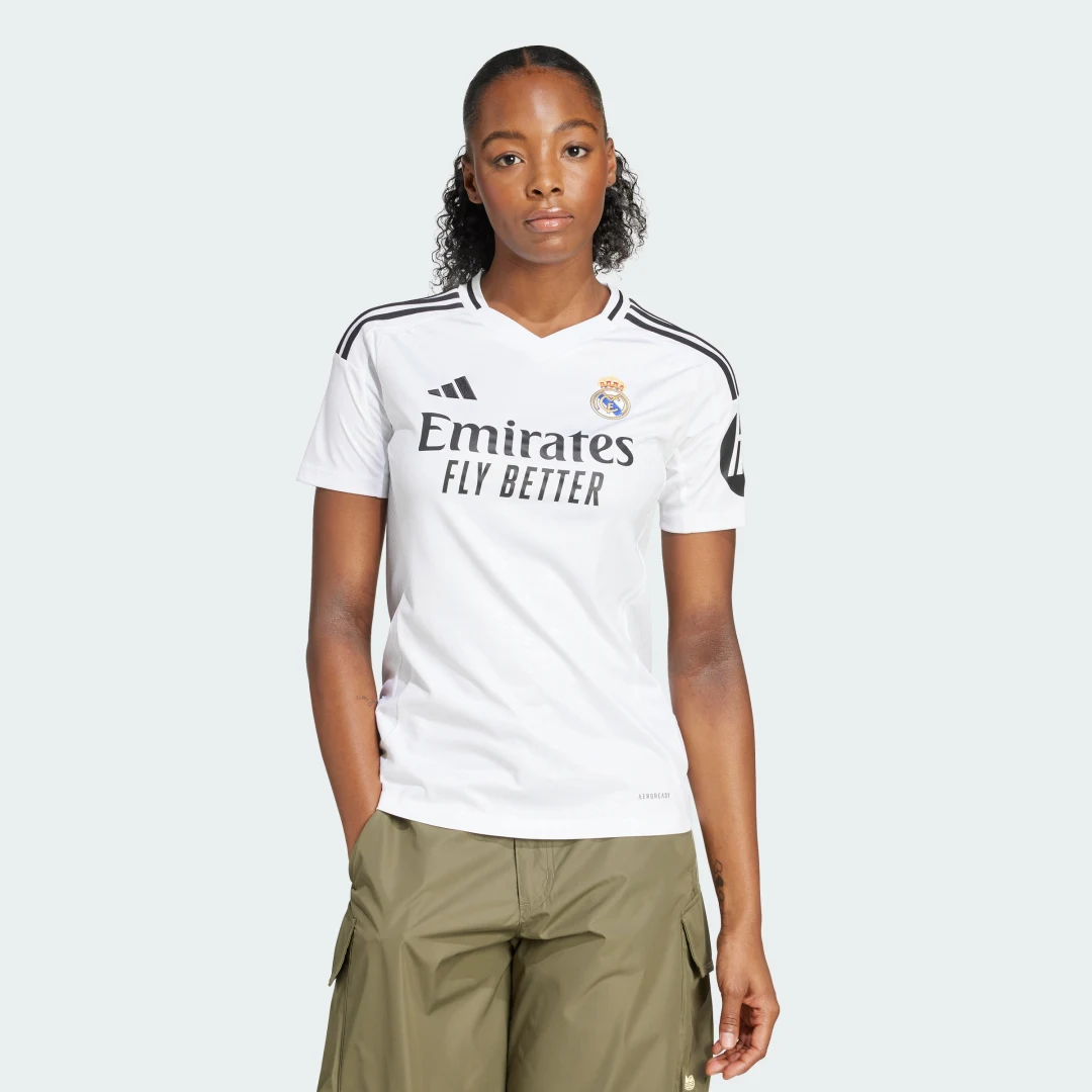 Detalle de Camiseta primera equipación Real Madrid 24/25 de Adidas