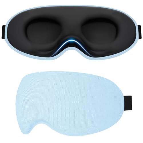Detalle de Gritin 100% Blackout Sleep Eye Mask – Side Sleepers Friendly