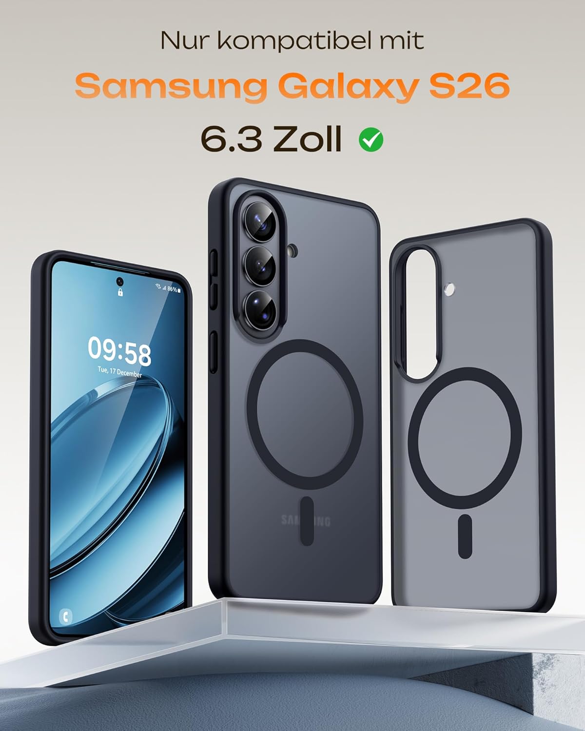 Thumbnail 1 de TOCOL Galaxy S26 Hülle 6,3 Zoll MagSafe
