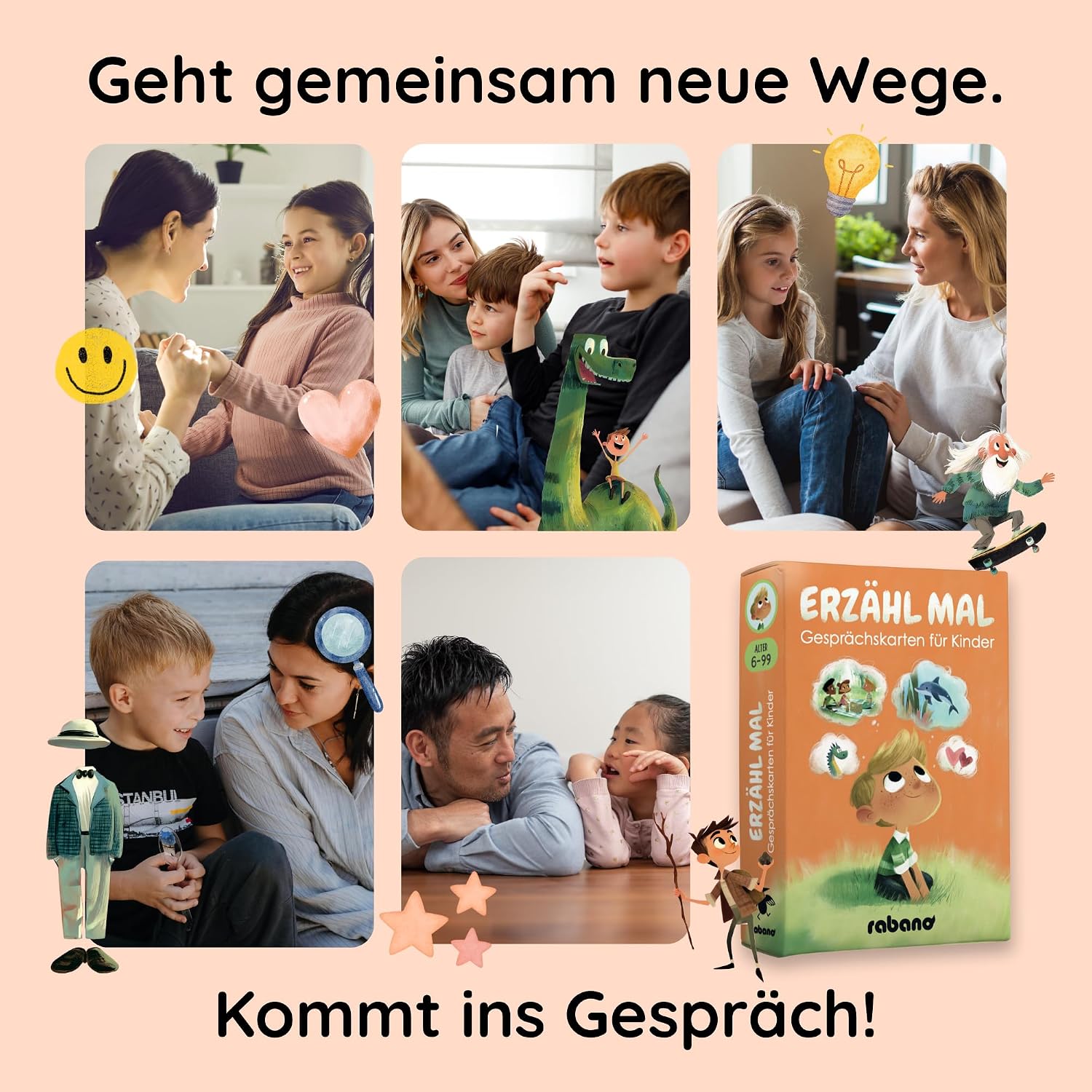 Thumbnail 5 de Erzählkarten für Kinder 150 Fragen 🎲