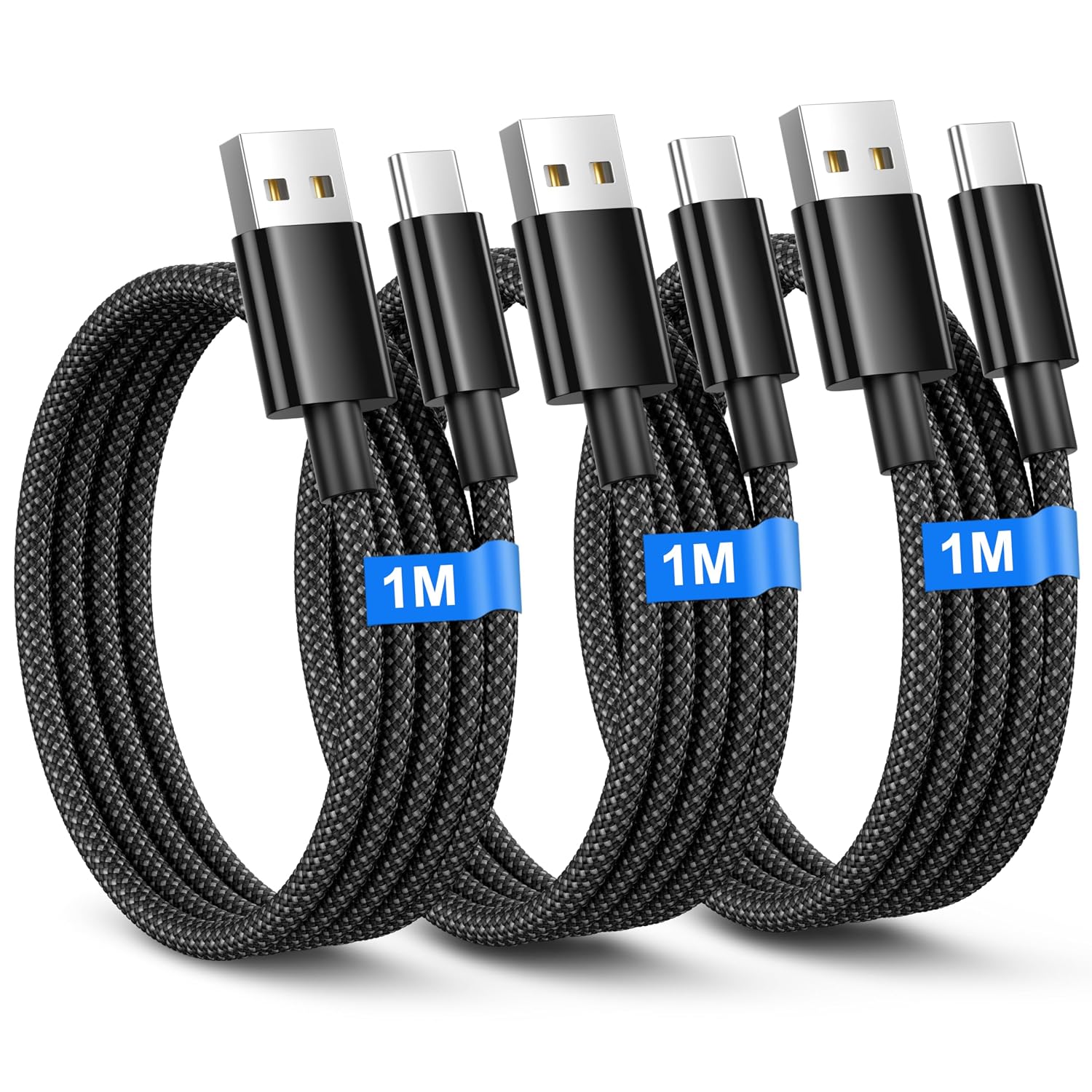 Detalle de Bimker Cavo USB Type-C 60W 1m 3 pezzi