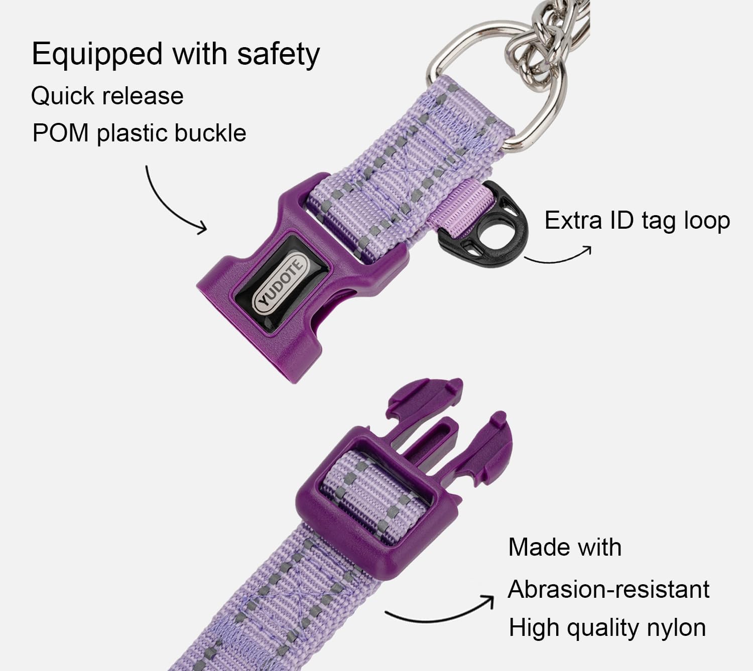 Detalle de Petiry Half Choke Dog Collar, L 44-56cm