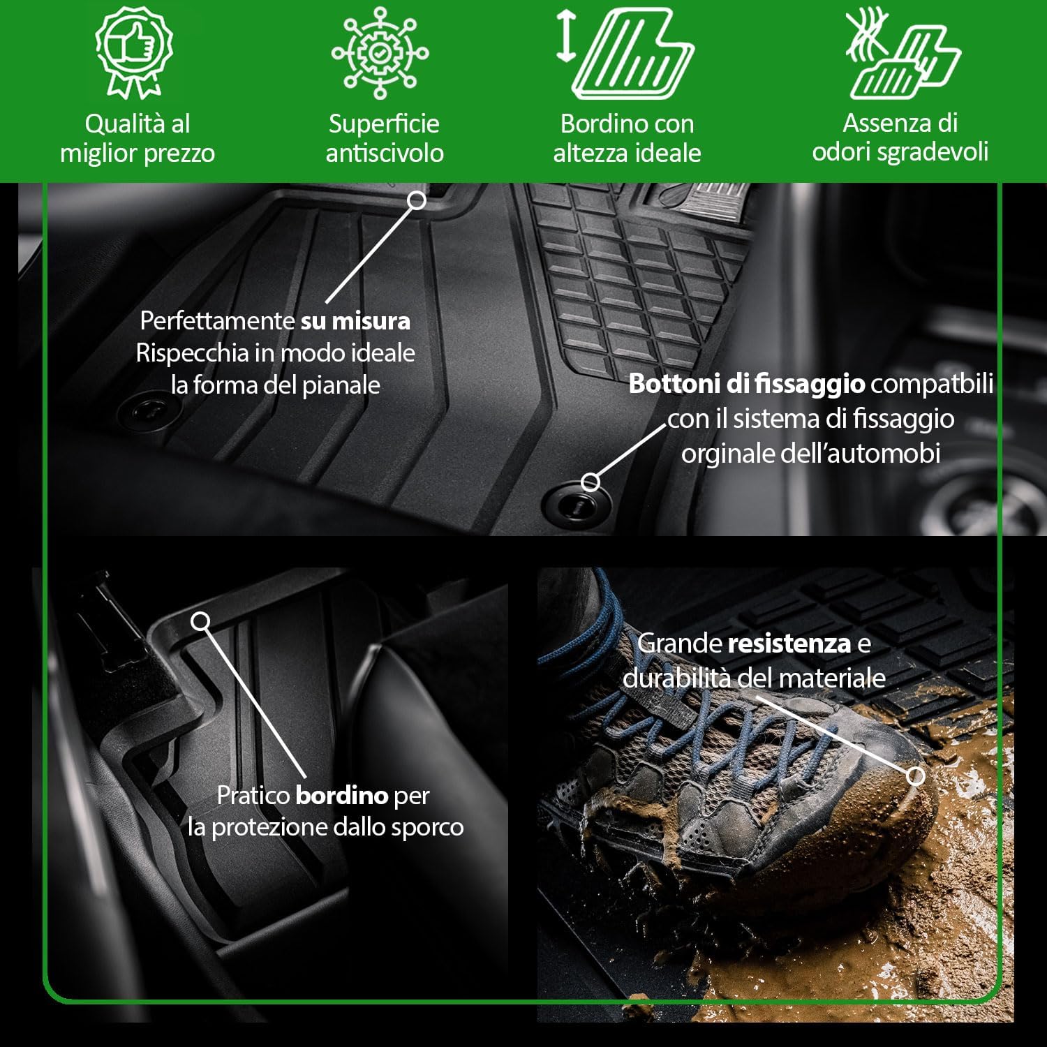 Thumbnail 2 de IMJ-Global Tappetini SpartLINE per Hyundai Tucson IV 2020+