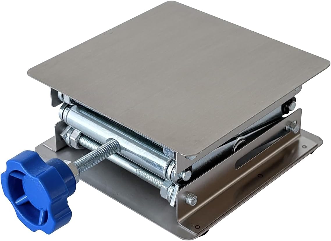 Thumbnail 6 de Stainless Steel Lab Jack Stand Table Lift – 4" x 4" Jiffy Jack