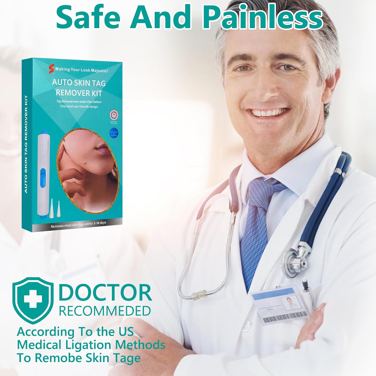 Thumbnail 6 de FLETUTE Skin Tag Removal Kit: Gentle CryoTag Device