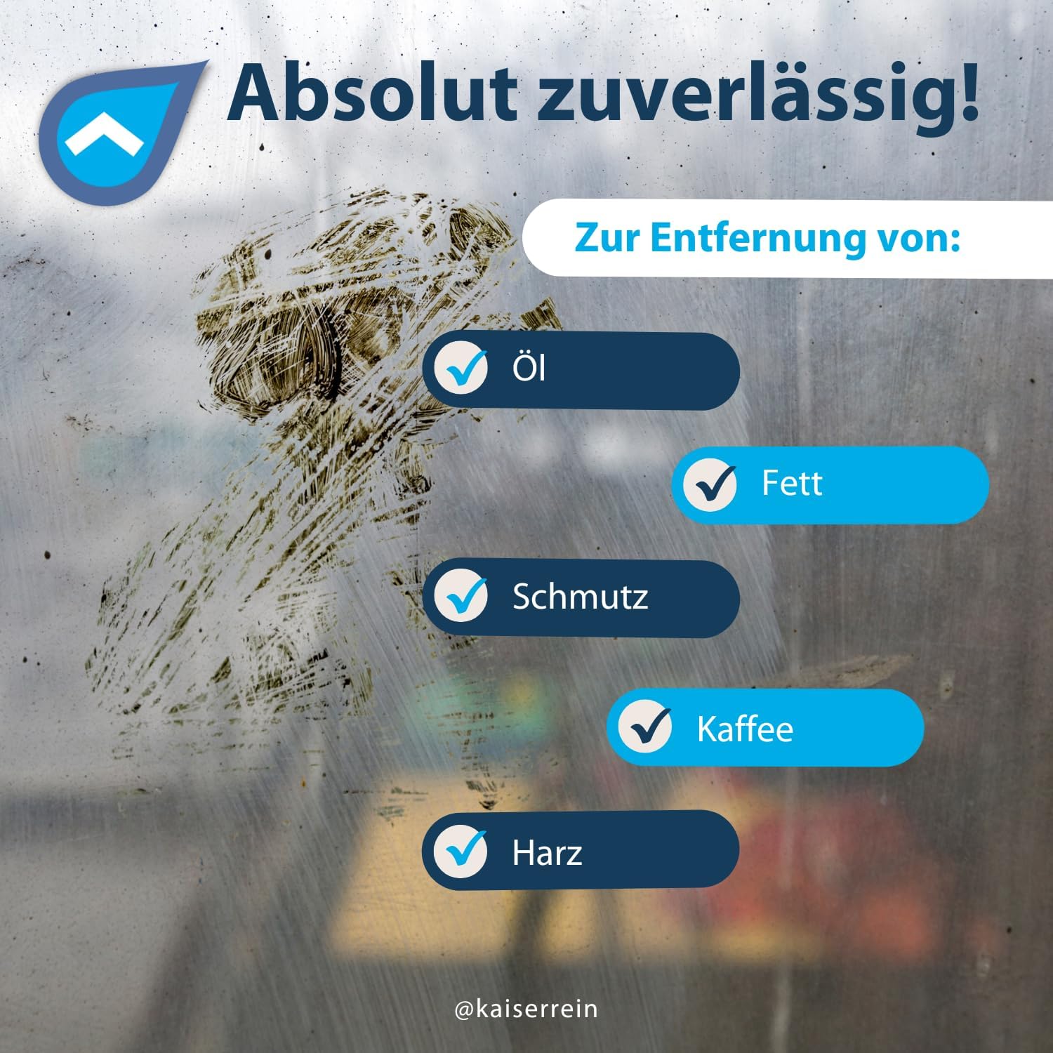 Thumbnail 3 de KaiserRein Intensivreiniger Küchenreiniger – Profi Fettlöser Spray 1L