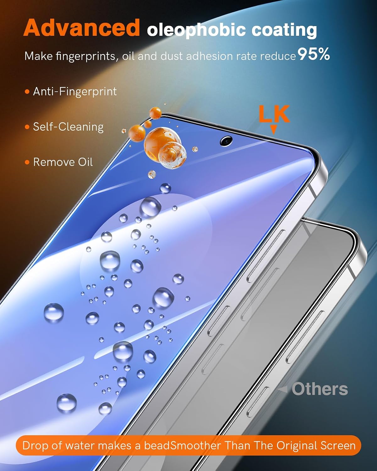 Detalle 2 de LK Panzerglas für Samsung Galaxy S25 FE 2 Stück