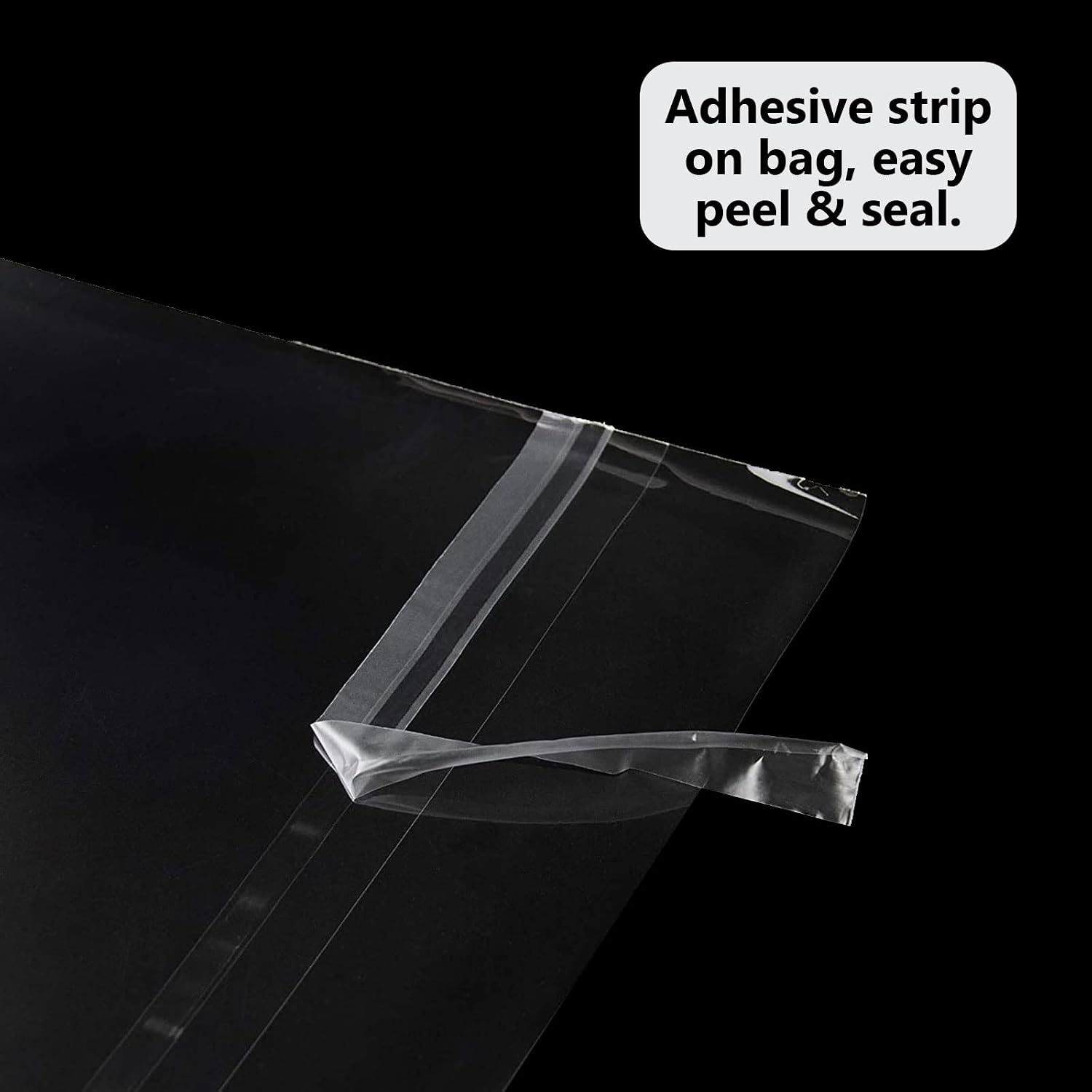 Detalle 2 de Somime 50-Pack Acid-Free Clear Art Print Sleeves, 9 3/8" x 12 2/5
