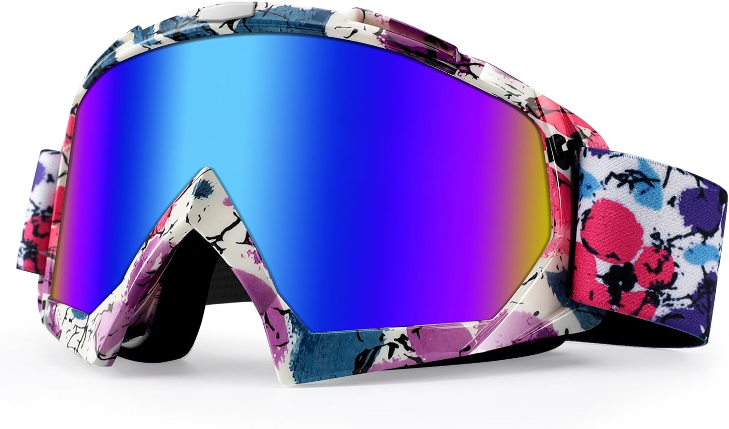 Detalle de 4-FQ Motocross Goggles: Windproof Eye Protection for ATV, Dirt Bike, and more