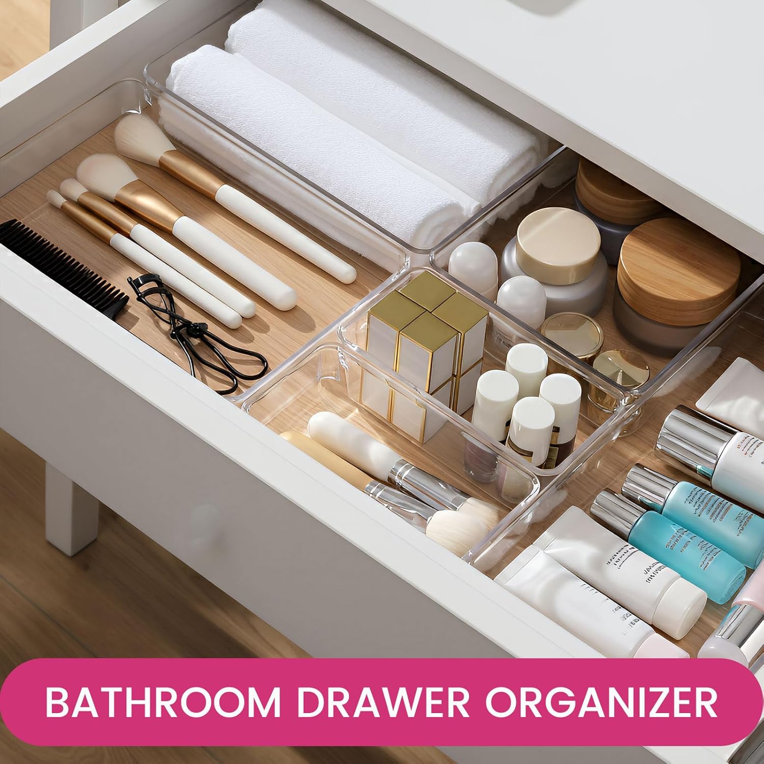 Thumbnail 3 de Criusia Large Drawer Organizer Bins 26-Pack for Kitchen Utensils 🧰