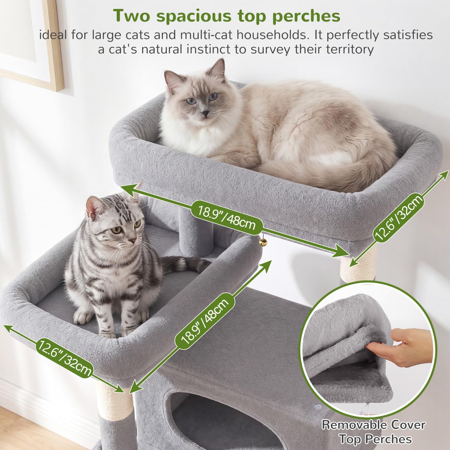 Detalle de Globlazer Cat Tree, 75-Inch