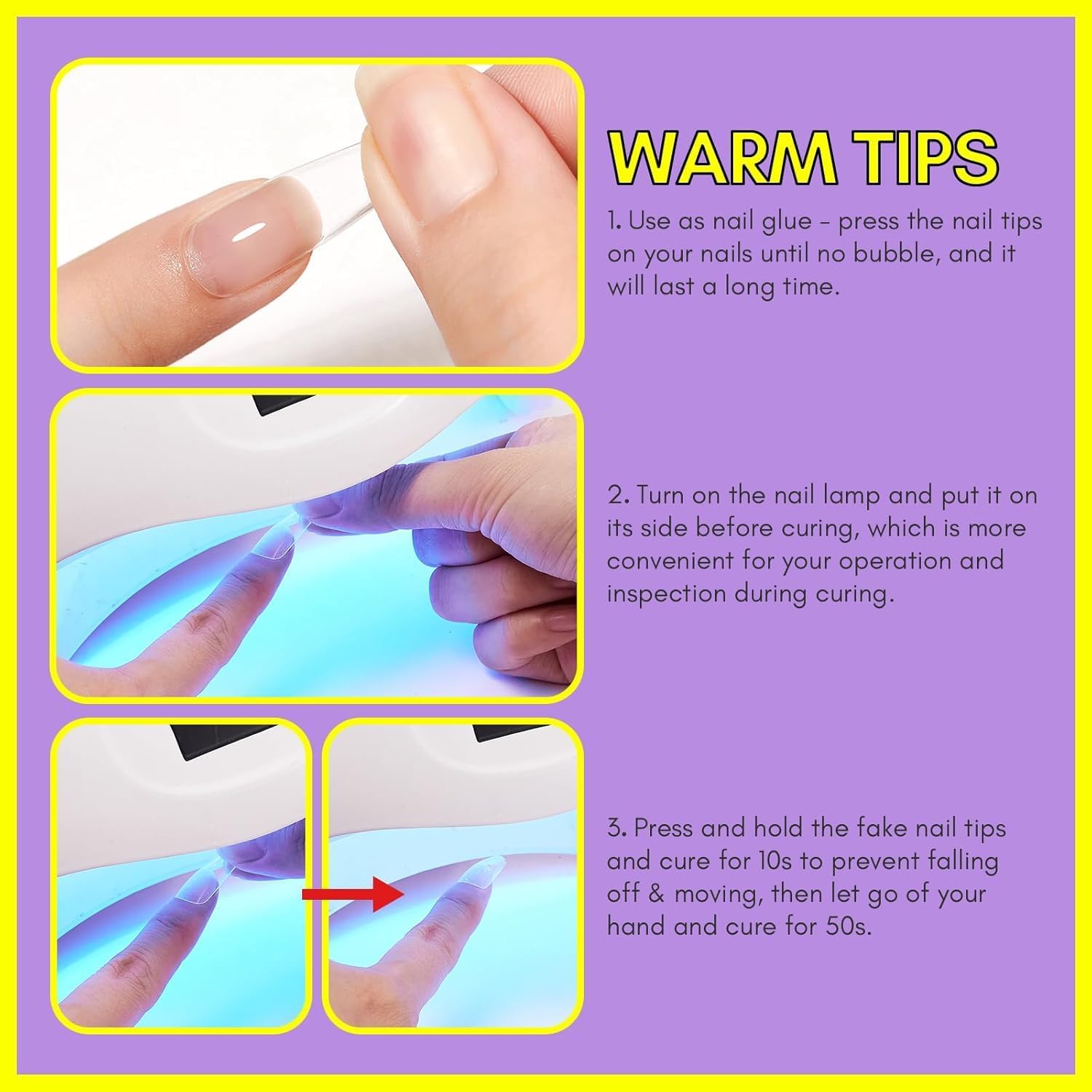 Thumbnail 5 de Makartt Nail Glue Extra Strong 3-in-1 for Acrylic Nails (15ML) – UV Cure, Base Coat and Slip Solution