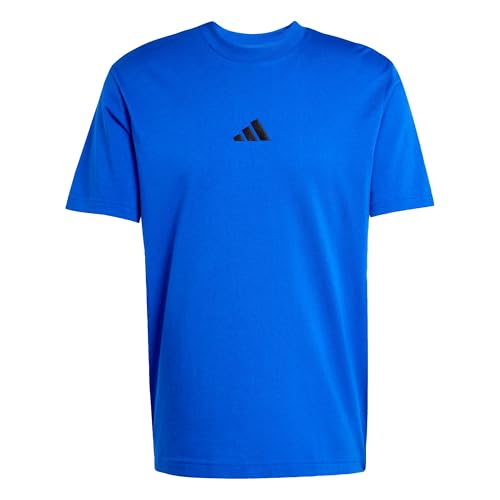 Thumbnail 6 de adidas Hombre Essentials Small Logo Single Jersey Shirt (XL) – Team Royal Blue/Black