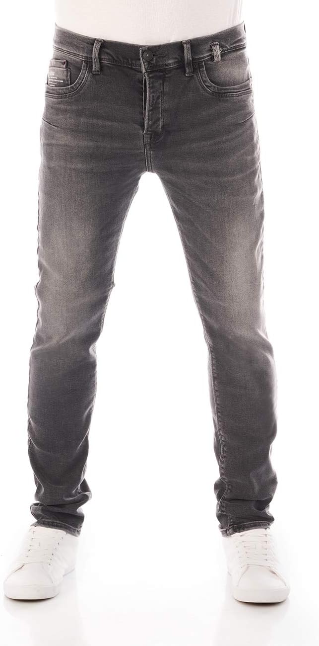 Detalle de LTB Jeans Servando X D Jeans Uomo: denim grigio, taglio skinny e stile everyday
