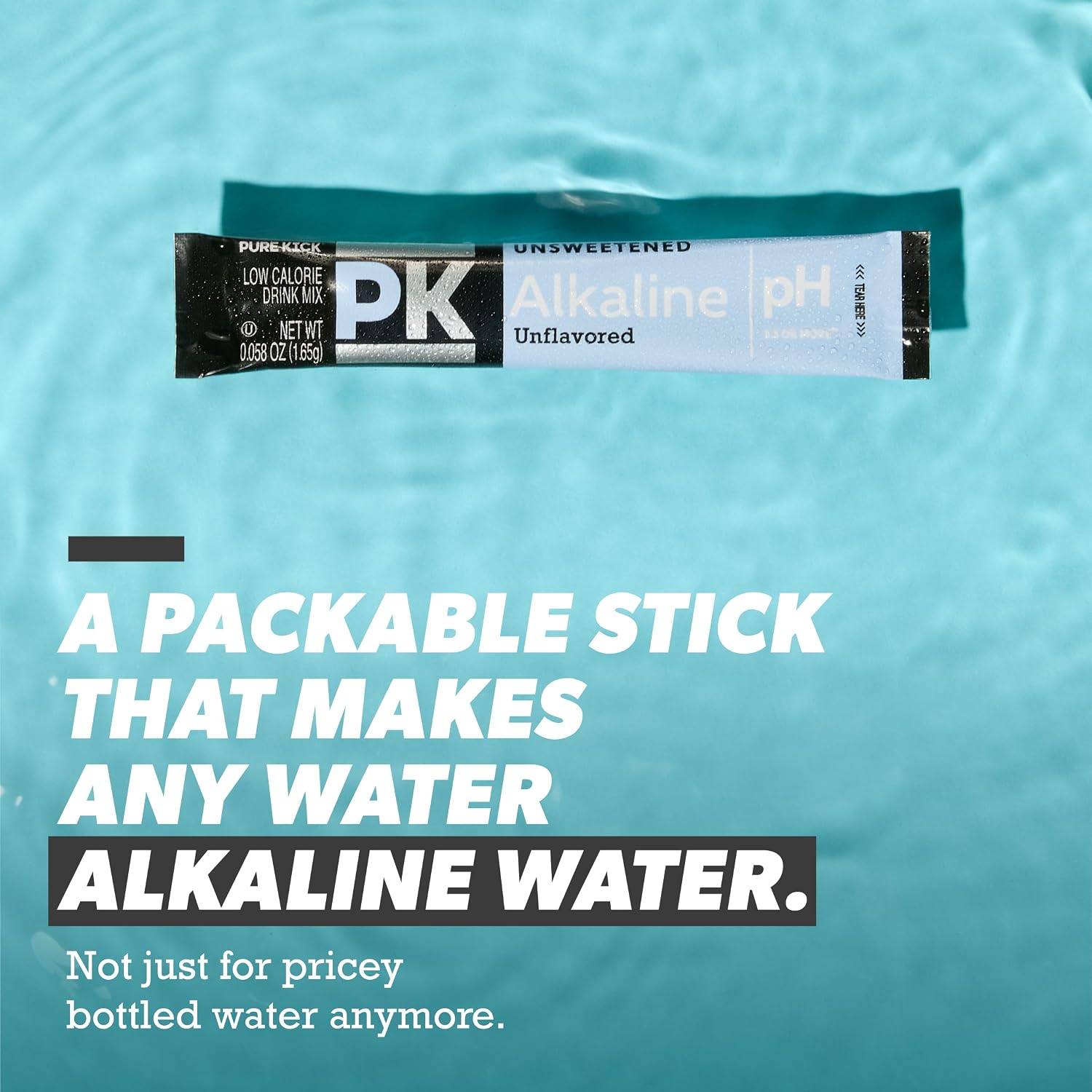 Detalle de Pure Kick Alkaline Drink Mix, 30 Packets