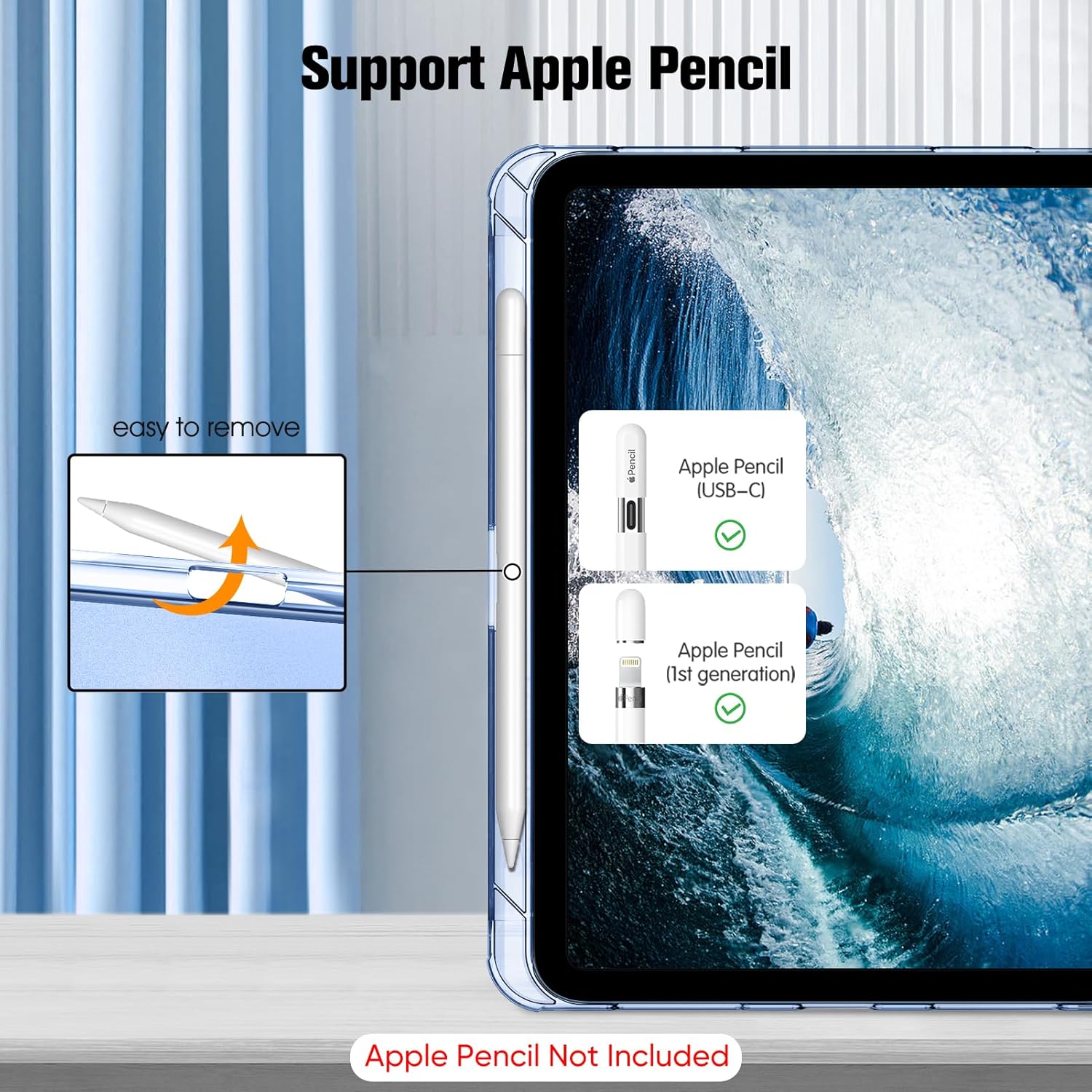 Detalle 2 de FINTIE iPad case screen protector set