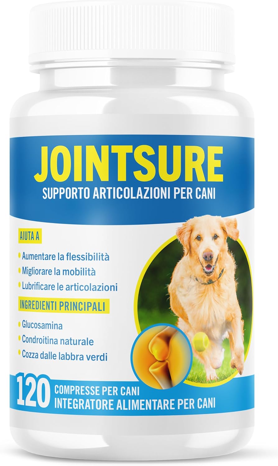 Detalle de JOINTSURE Integratori per Cani 120 compresse