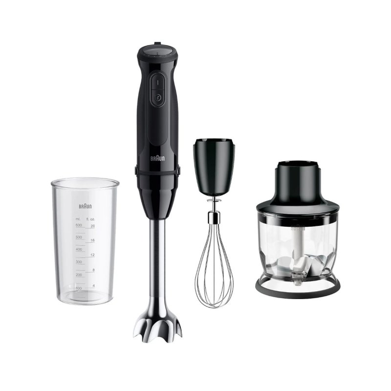 Detalle 2 de Braun Minipimer MultiQuick 5 MQ50202MBK 1000W: potencia y versatilidad para tus preparaciones