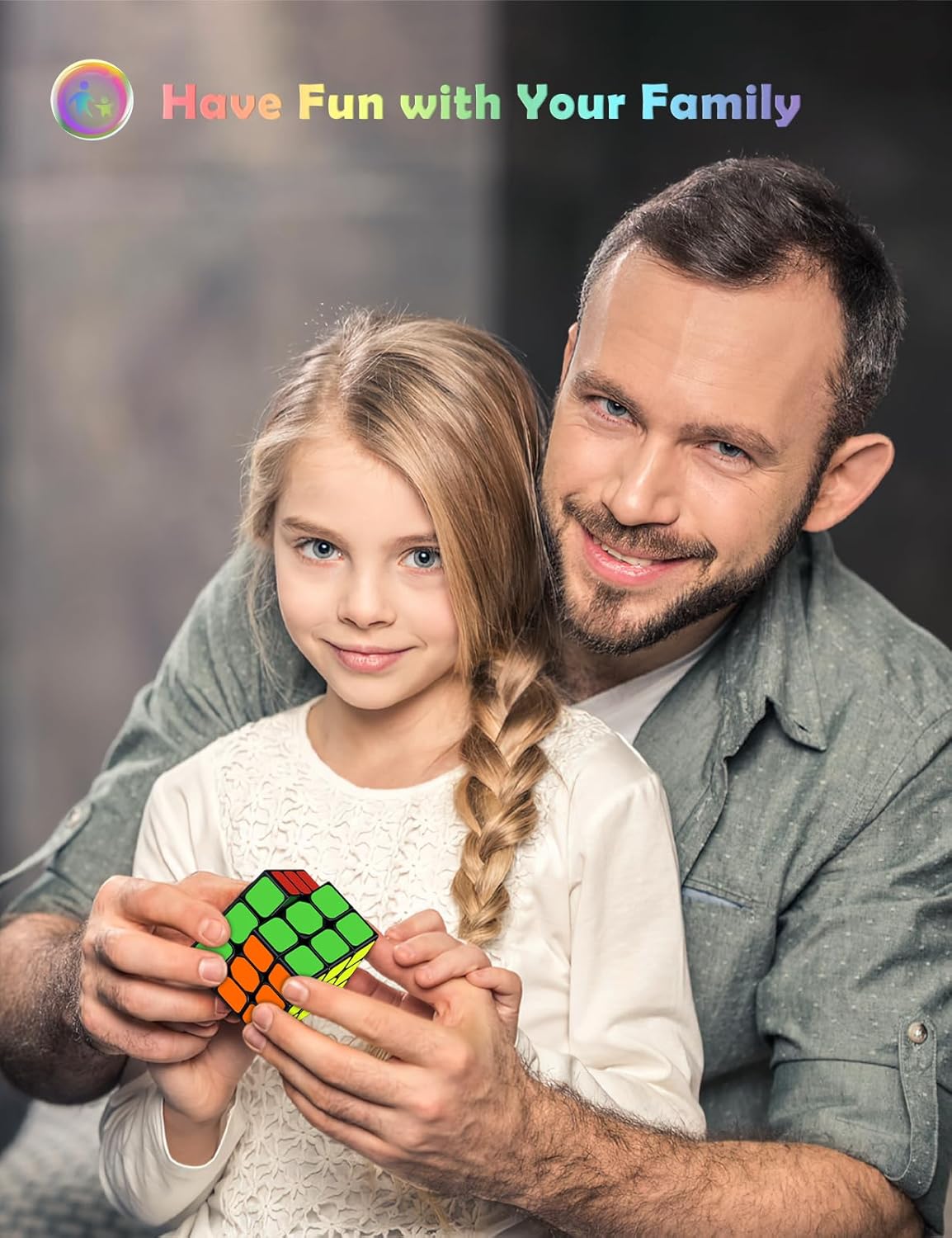 Thumbnail 1 de ROXENDA Zauberwürfel Speed 3x3x3 – einfaches Drehen & strapazierfähiger Aufkleber