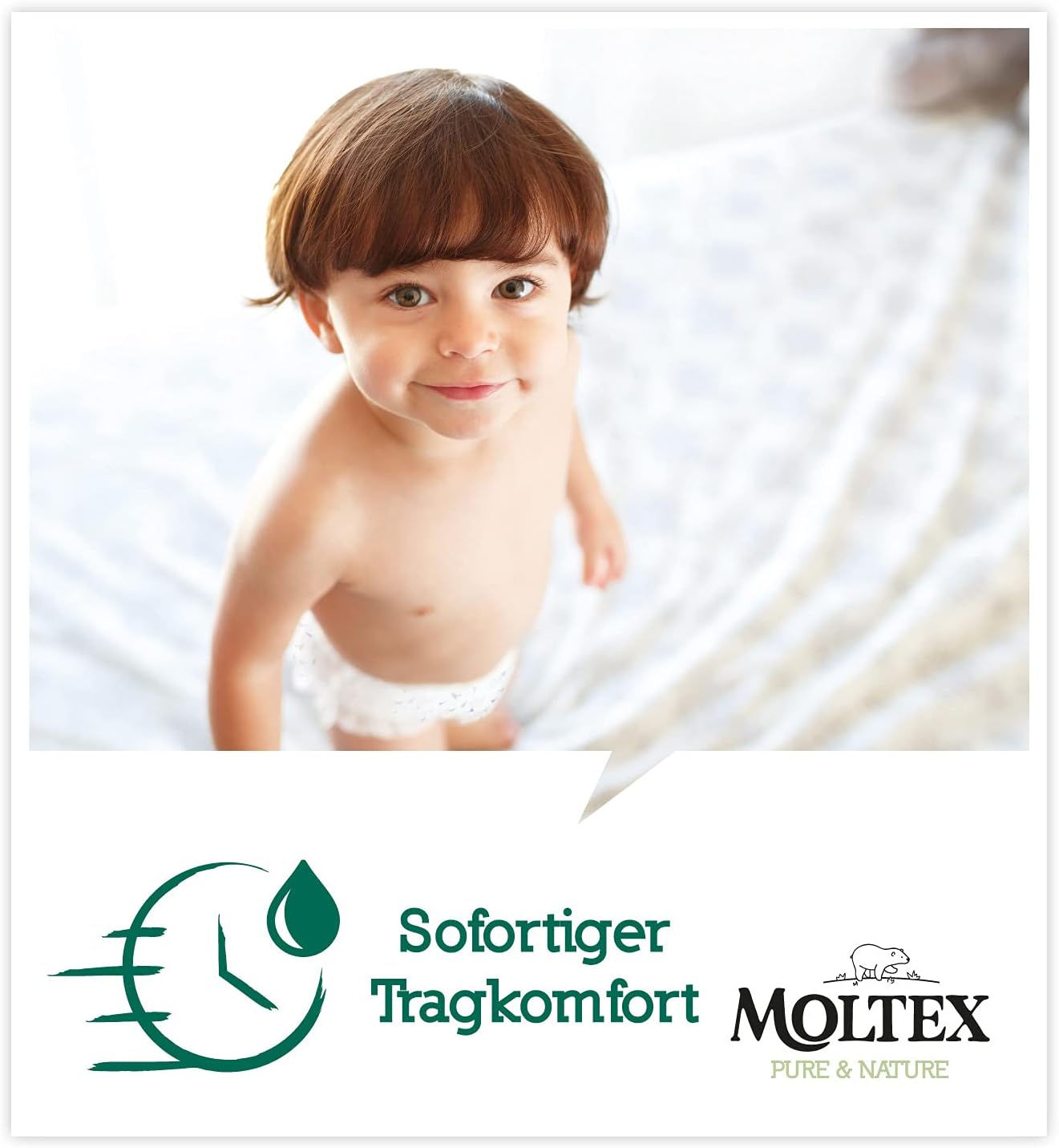 Thumbnail 4 de Moltex Pure & Nature Eco Pants, pieluchomajtki rozmiar 6 (+14 kg), 72 szt.