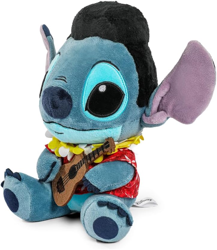 Thumbnail 4 de Kidrobot Peluche Stitch Elvis 25 cm – Hawaiien, sous licence officielle