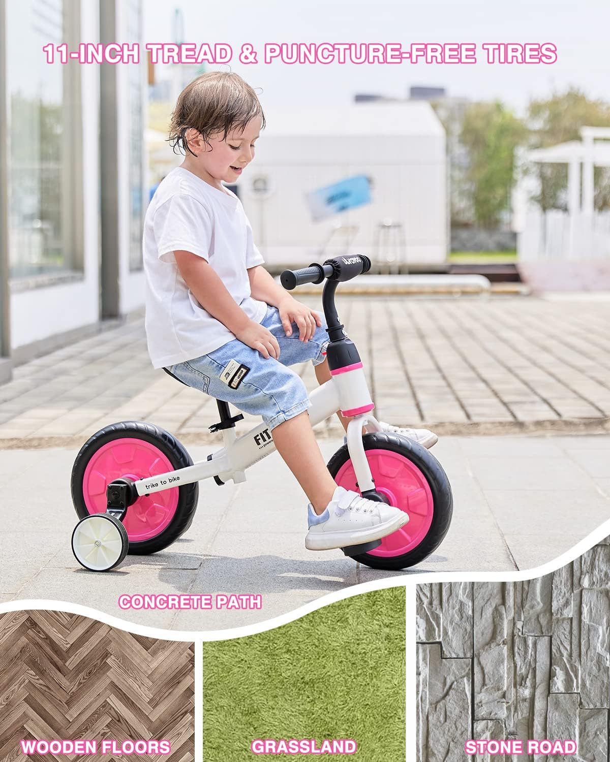 Detalle de UBRAVOO Fit 'n Joy vélo d’entraînement 4 en 1