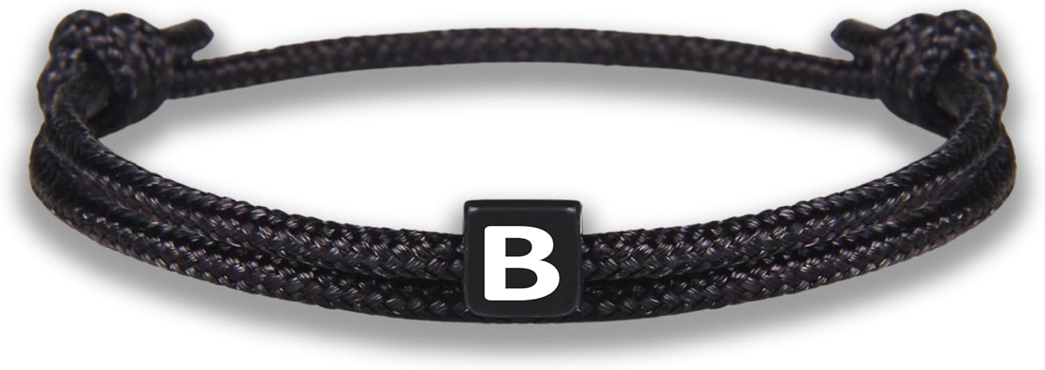 Thumbnail 6 de Bracelet corde noir GD GOOD.designs 14-24 cm