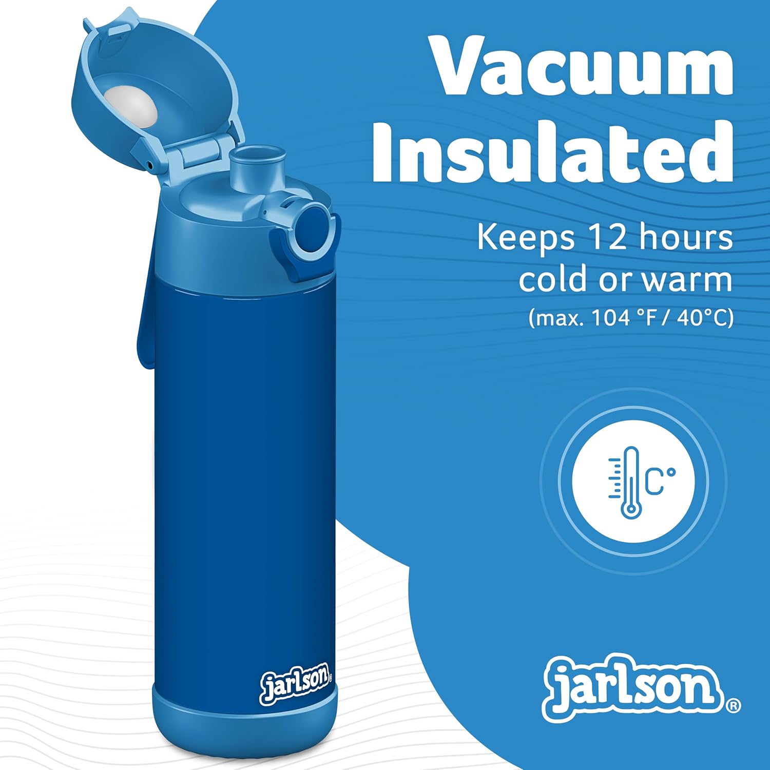 Detalle 2 de Jarlson MALI 500 ml borraccia termica per bambini 📘